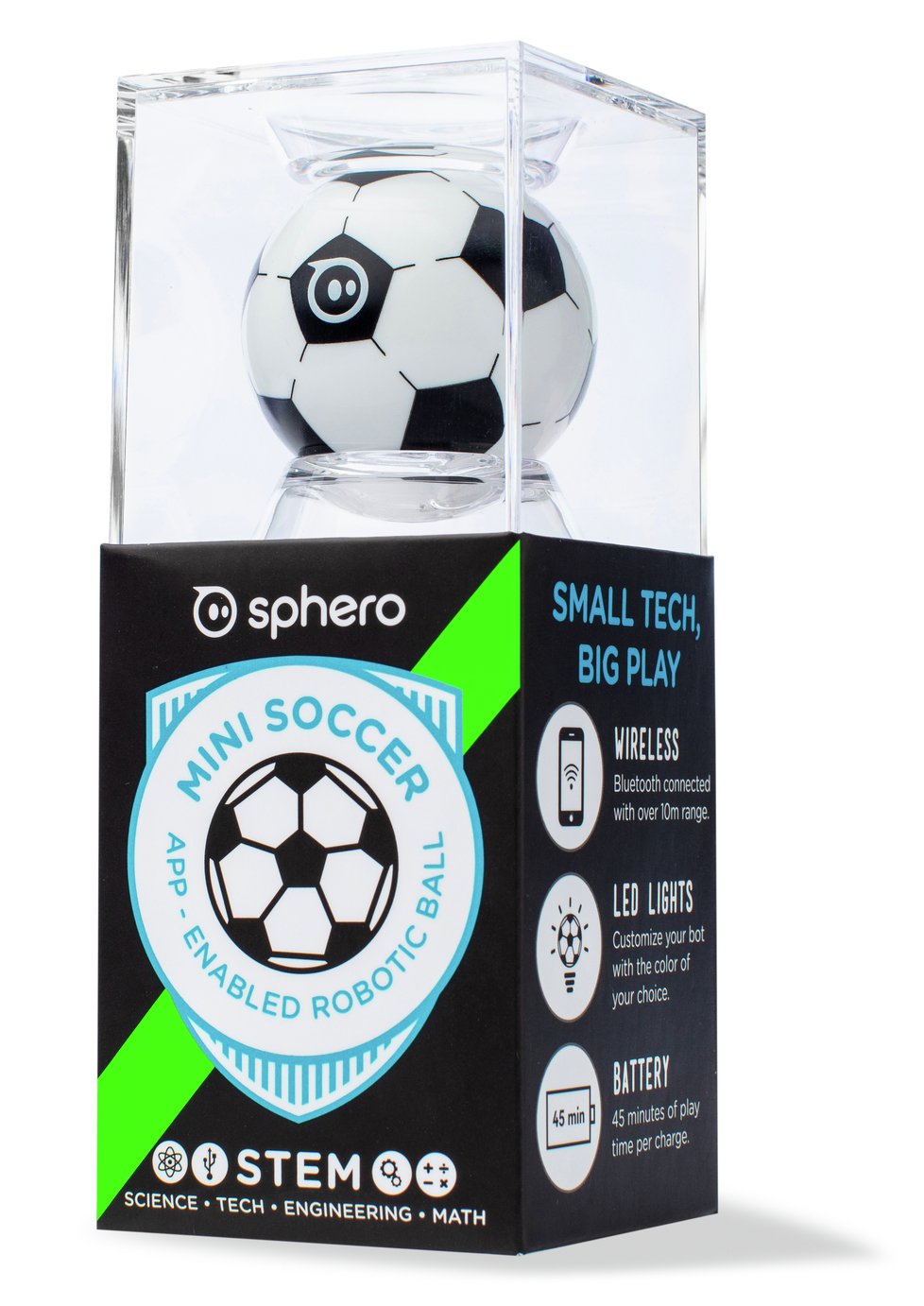 Sphero Mini App-Controlled Robot & Soccer Accessory Kit