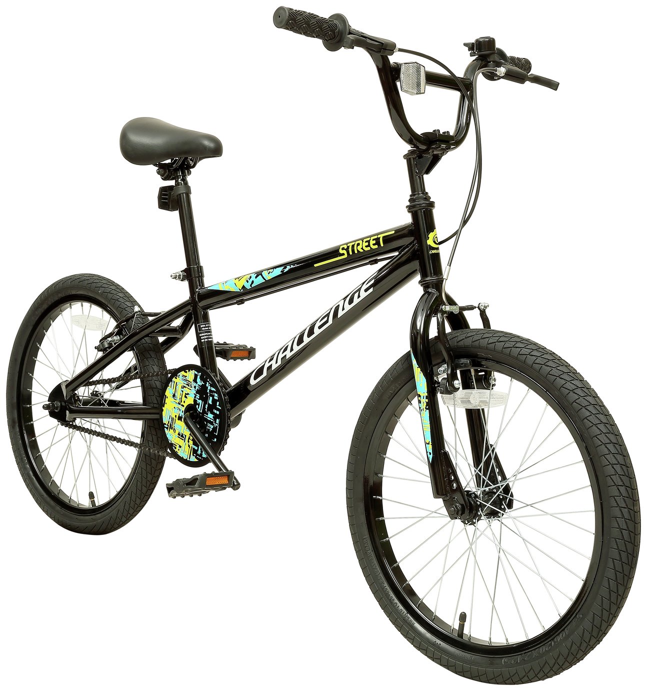 Buy Challenge 20 Inch Wheel Size Unisex Street BMX Bike - Black