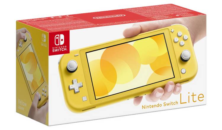 Buy Nintendo Switch Lite Handheld Console - Yellow | Nintendo Switch  consoles | Argos