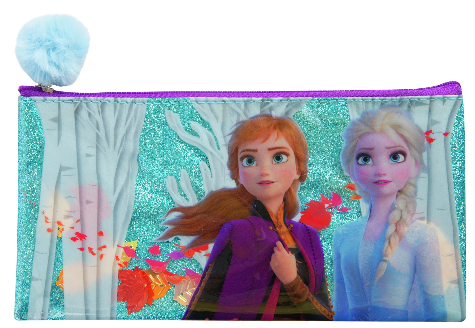 Frozen 2 Falling Glitter Pencil Case