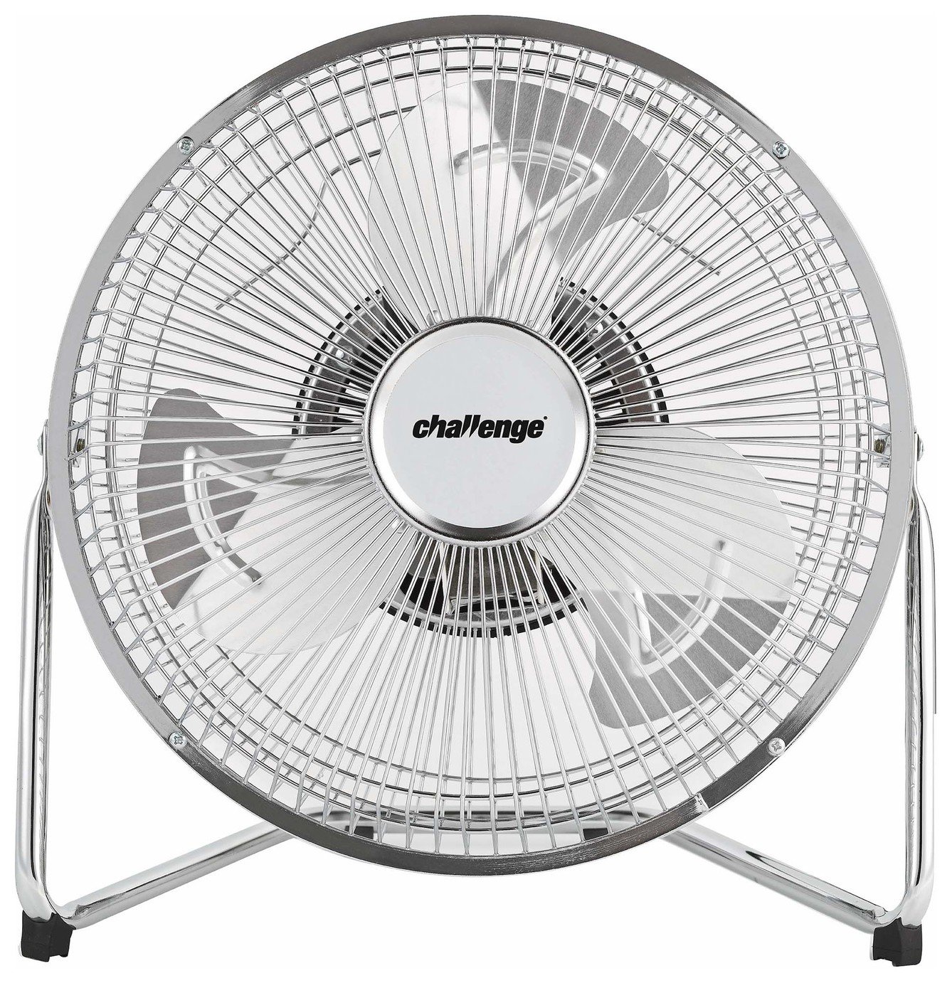 Challenge Chrome Desk Fan - 9 Inch