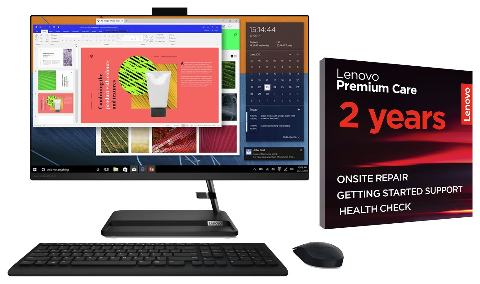 Lenovo IdeaCentre 3 23.8in Ryzen 3 4GB 512GB All-in-One PC