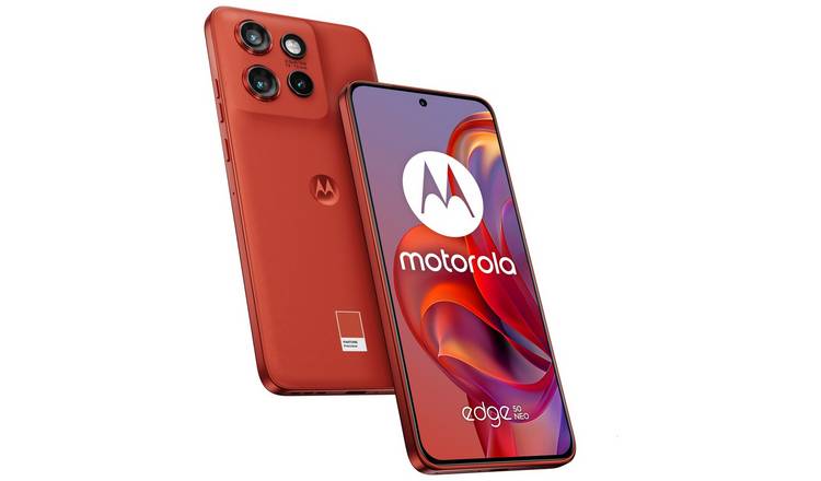 SIM Free Motorola Edge 50 Neo 5G 256GB AI Phone - Orange