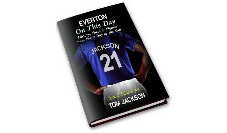 Personalised Message Everton On This Day Book