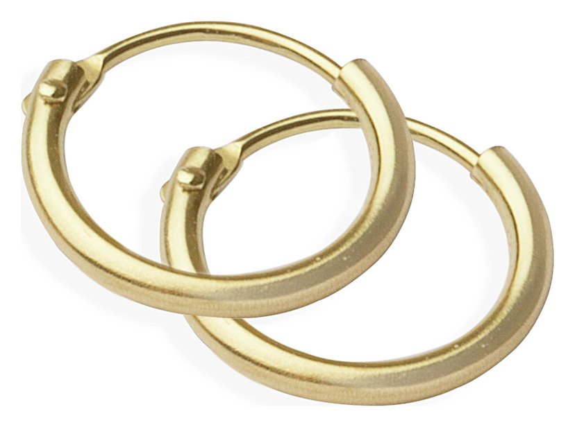 Revere 9ct Yellow Gold Small Hinged Hoop Earrings Review