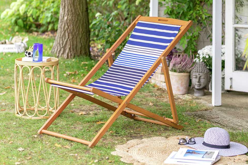 Argos deck hot sale chair
