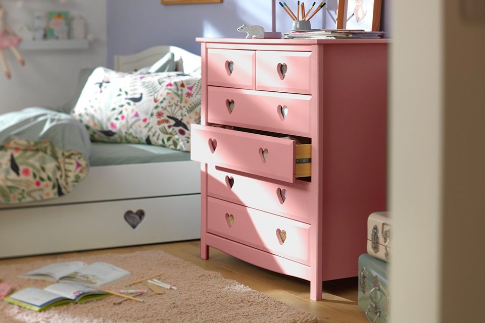 Habitat Eden Toddler Bed in Pink Colour.