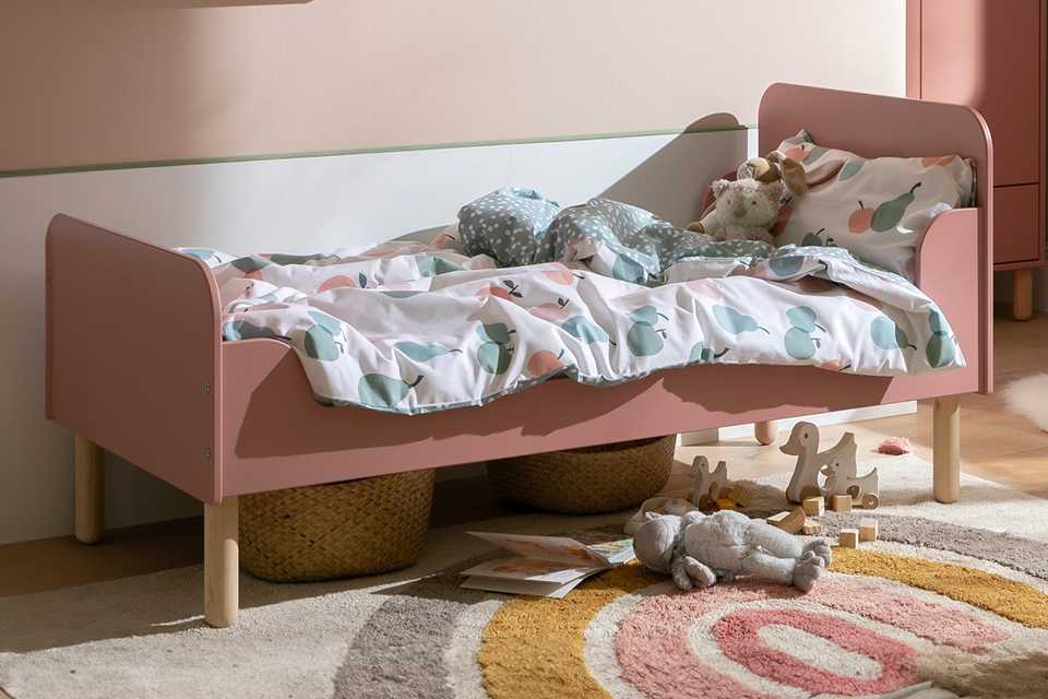 Habitat Eden Toddler Bed in Pink Colour.