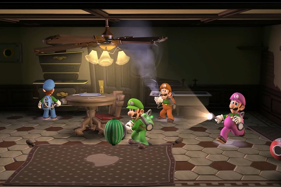 A screengrab from Luigi's Mansion 2 HD Nintendo Switch Game.