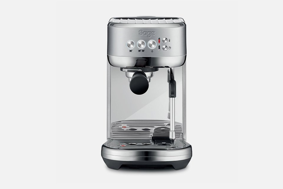 Sage the Bambino Plus coffee machine.