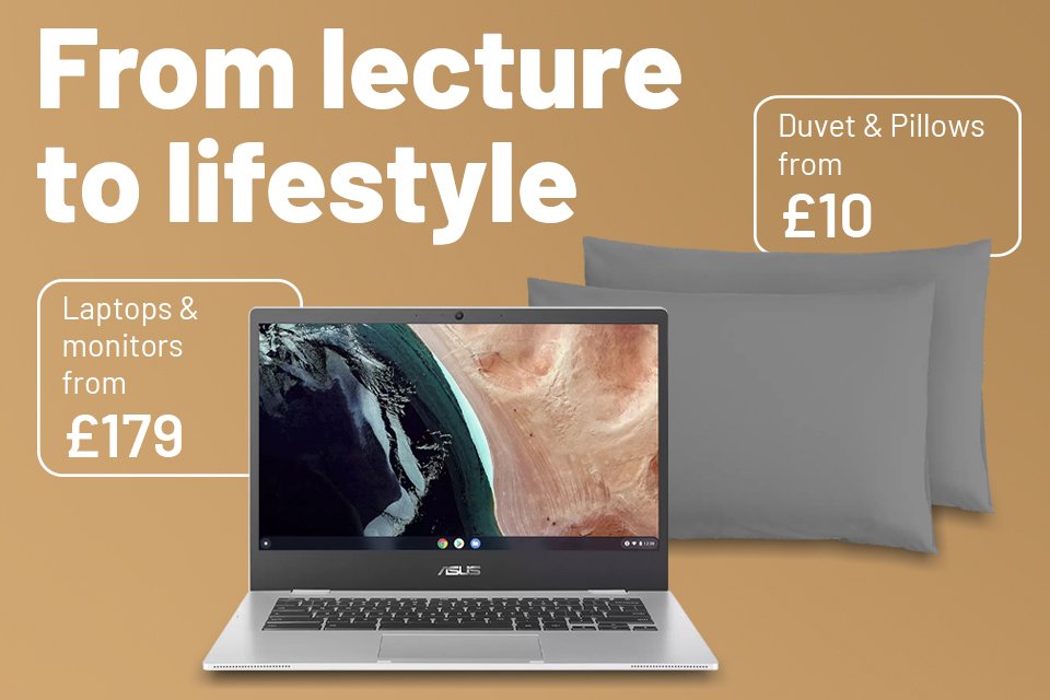 Uni essentials for lectures, lifestyle and everything in between.