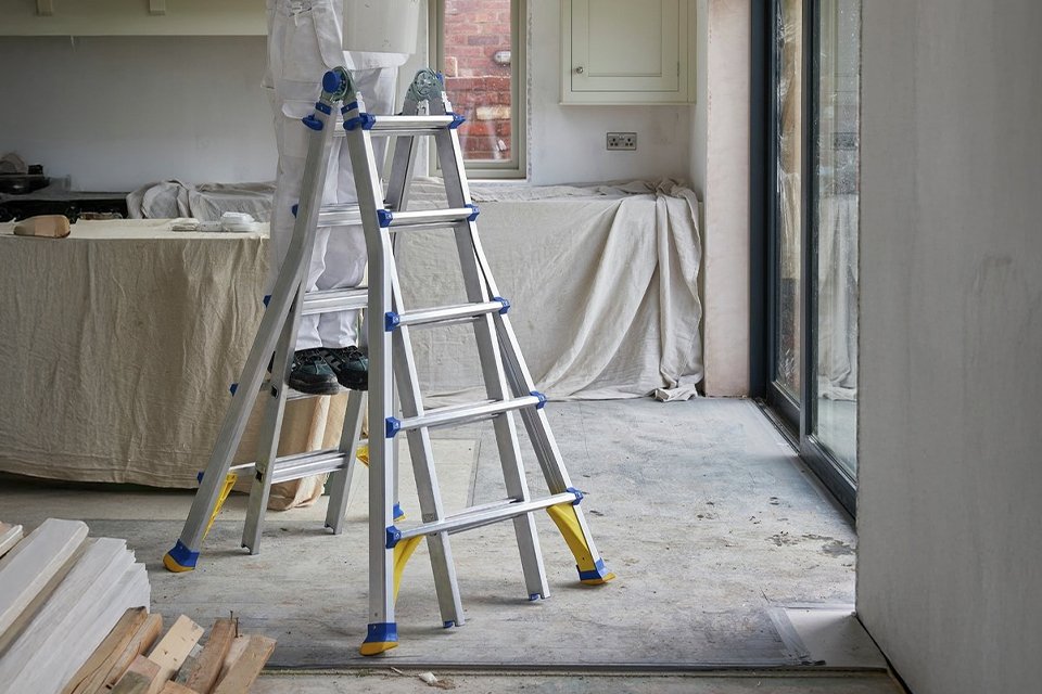 Ladders and platforms for those harder to reach places.