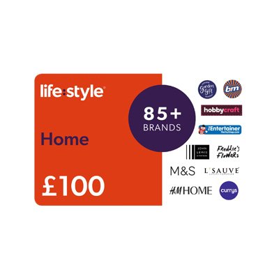 A Lifestyle Home 100 GBP Gift Card.