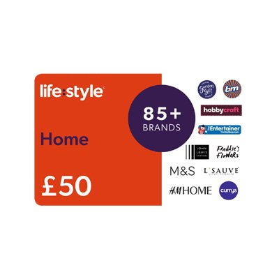 A Lifestyle Home 50 GBP Gift Card.