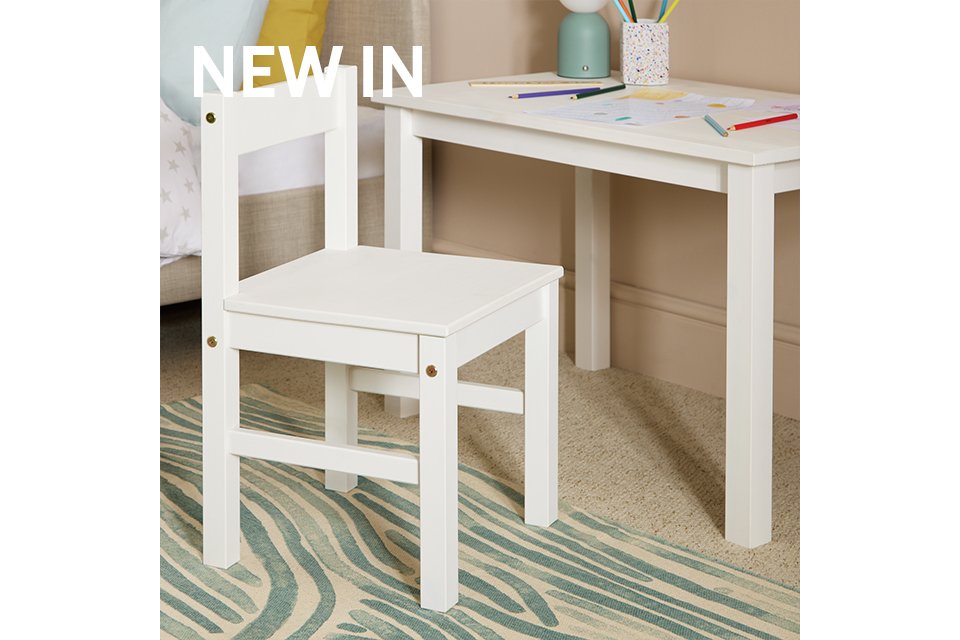 New in kids furniture from £50. Includes beds, tables and chairs and more. Shop now.