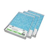 Cat litter and litter trays.