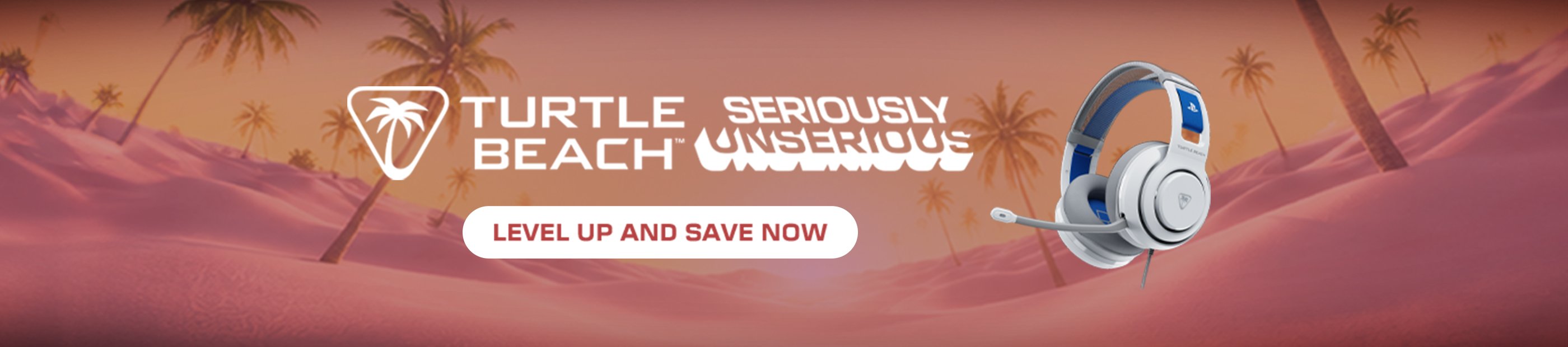 Turtle beach. Seriously unserious. Level up and save now.