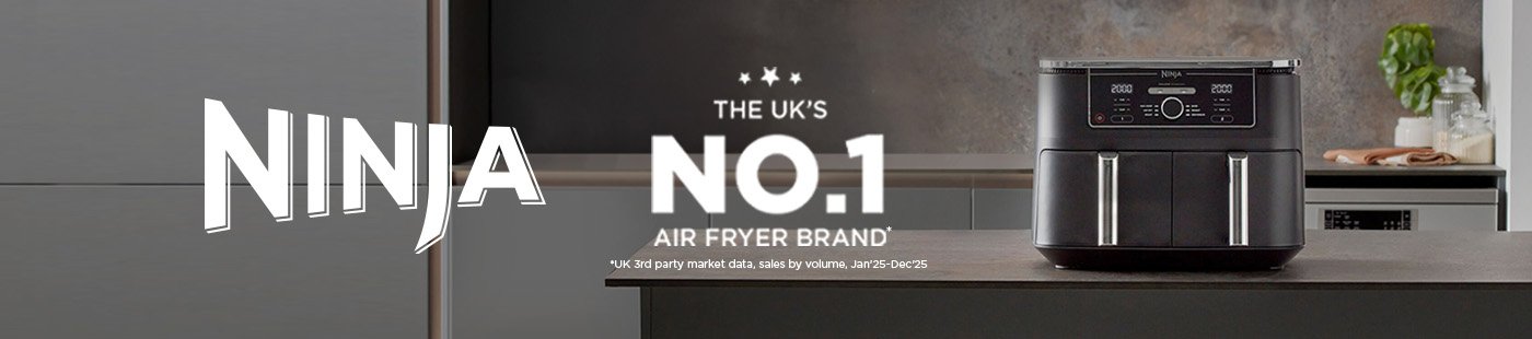 Ninja. The UK's no. 1 Air fryer brand.