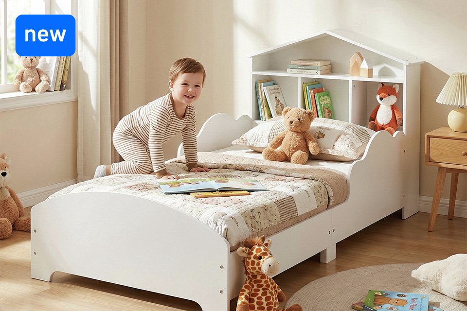New in kids room. From bedtime to playtime.
