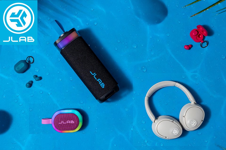 JLab. Find your sound of summer, with new JLab products.