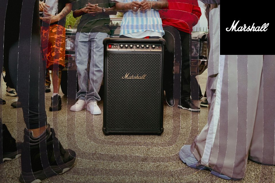 Marshall. Purchase any Marshall product and be in with a chance to win a Marshall prize bundle worth over £1000.