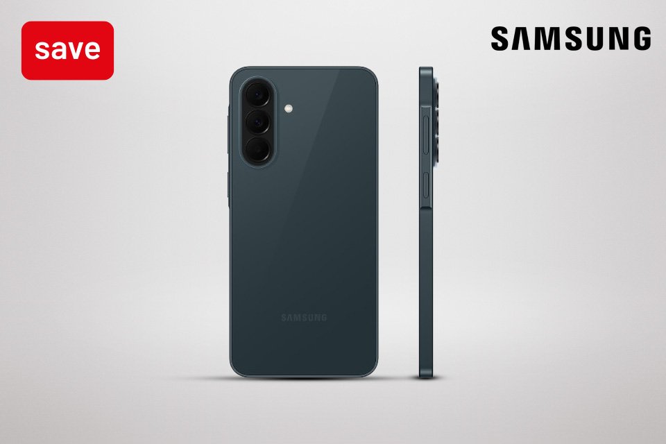 Save £50 on the Samsung A37. Using code A37SAVE.