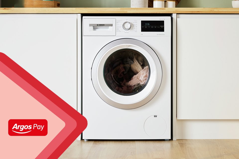 Upgrade your everyday. Buy now, pay in 12 months on large appliances £199+ 34.9% APR representative (variable)*.