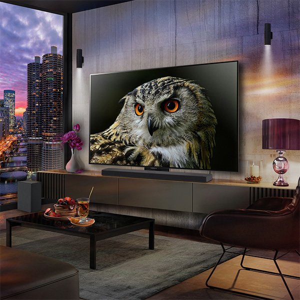 Shop our collection of sound bars. To create a crisp, clear surround sound experience in your living room.