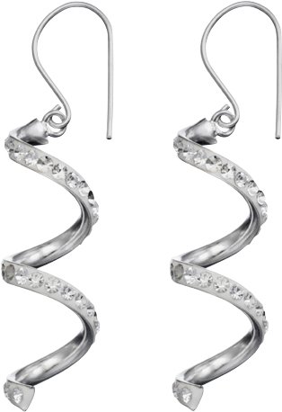 Revere Sterling Silver Crystal Drop Earrings