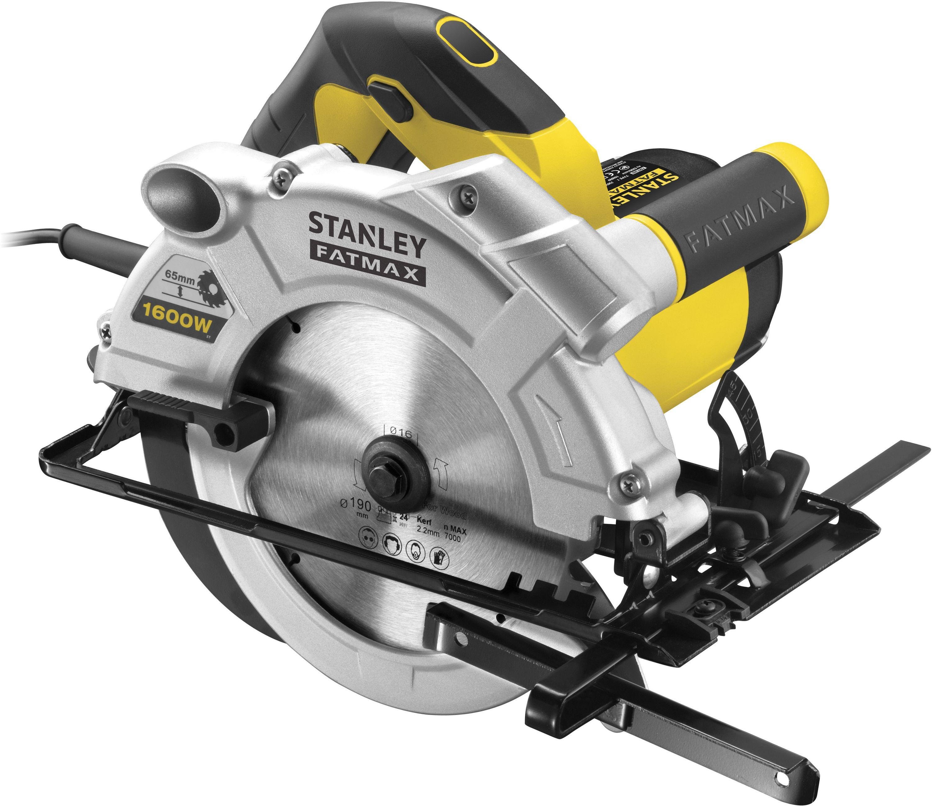 Stanley FatMax 190mm Circular Saw - 1600W