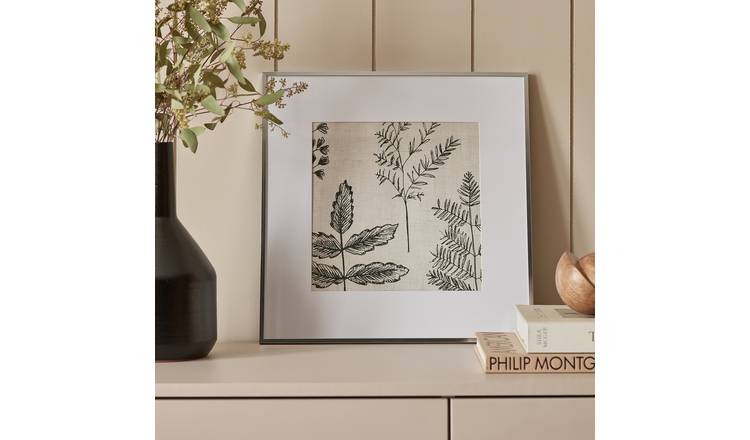 Habitat Silver Metal Picture Frame- 10x10"