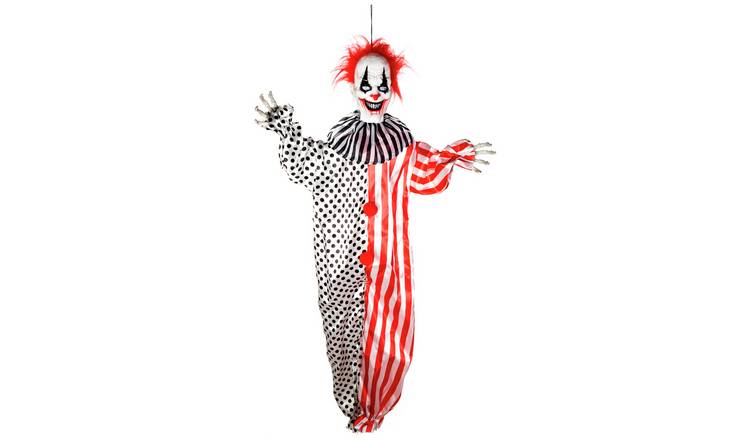 Premier Decorations Prelit Halloween Clown Body Decoration