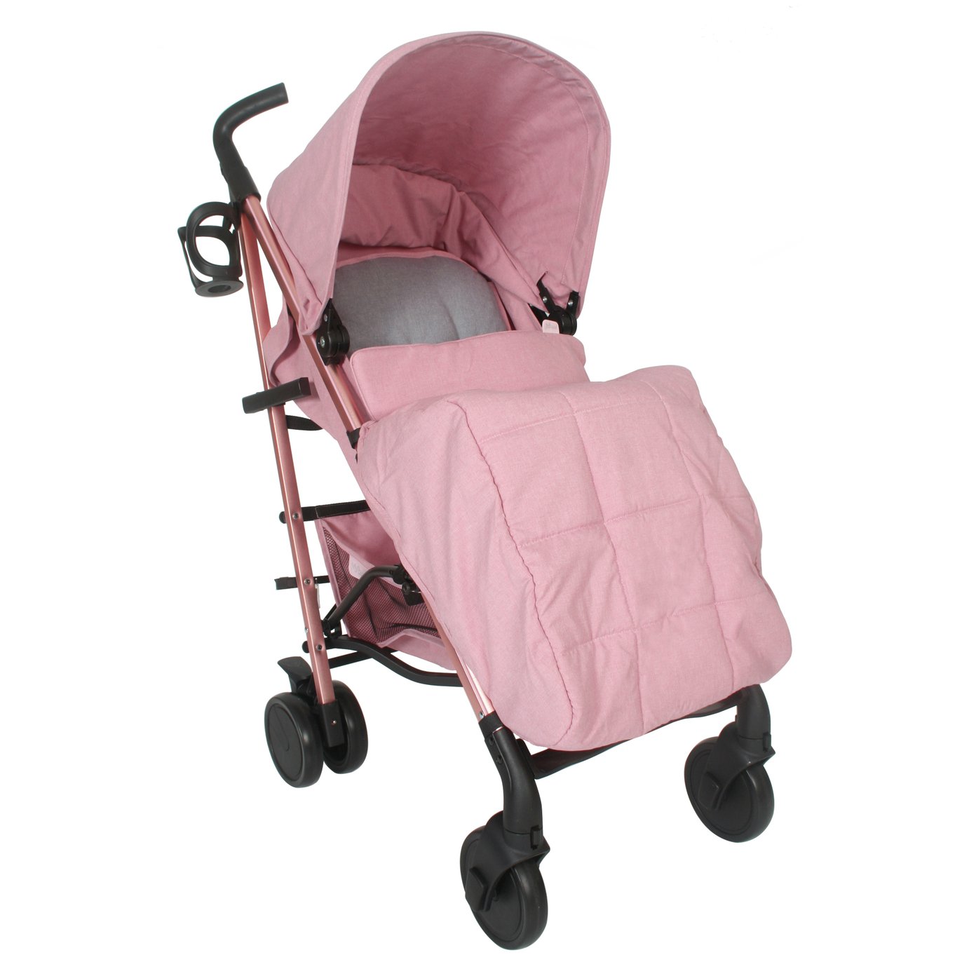 My Babiie Katie Piper MB51 Pushchair - Rose Gold & Pink