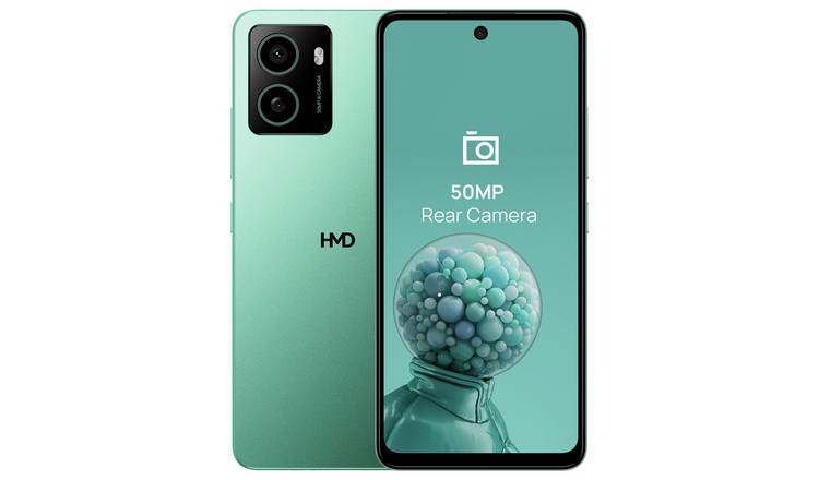 SIM Free HMD Pulse+ 128GB Mobile Phone - Glacier Green