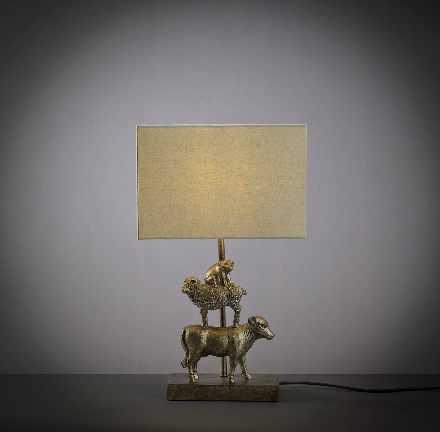 Argos Home Moorlands Stacked Sheep Table Lamp Review