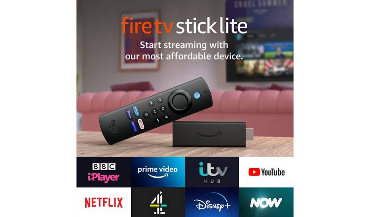 Buy Amazon Fire TV Stick Lite With Alexa Voice Remote