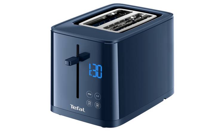 Tefal TT6934G0 Sense 2 Slice Toaster - Navy