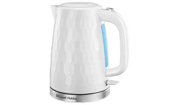 Buy Russell Hobbs Honeycomb White Plastic Kettle 26050 Kettles Argos