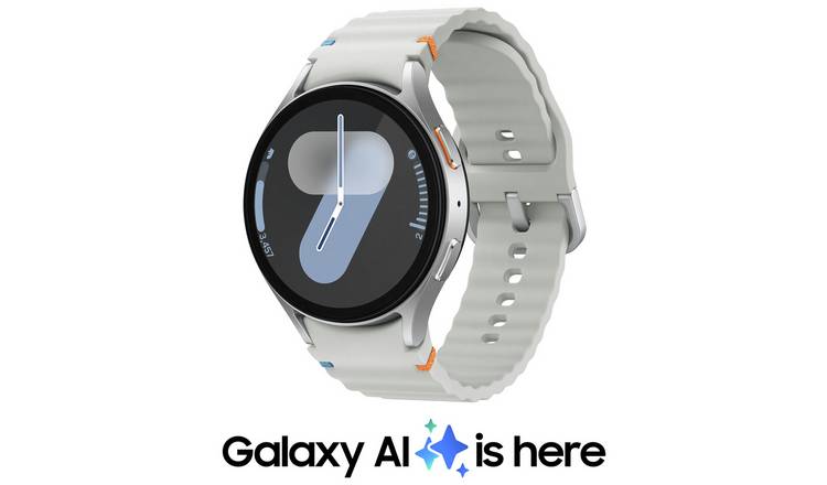 Buy Samsung Galaxy Watch7 44mm Smart Watch Silver Smart watches Argos