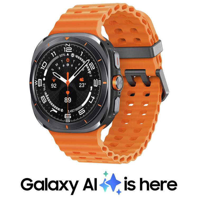 Samsung Galaxy Watch Ultra Smart Watch - Grey & Orange 0