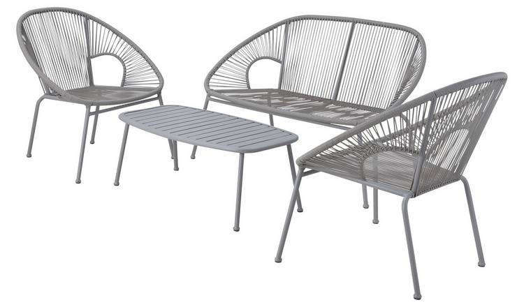 Garden furniture argos discount rattan