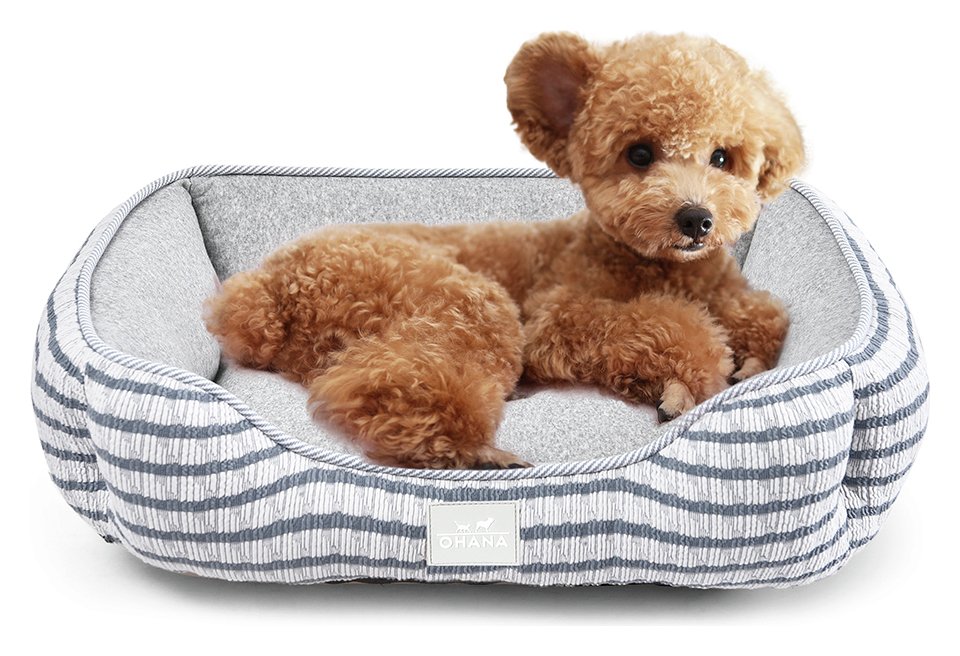 OHANA Florence Square Dog Bed - Medium