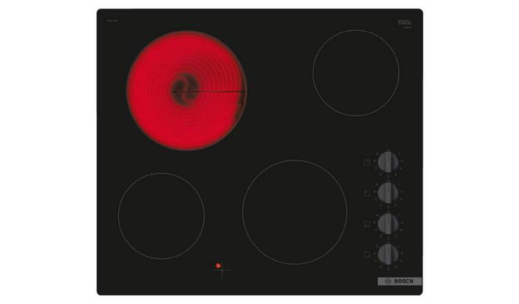 Bosch PKE611CA3E Electric Ceramic Hob - Black
