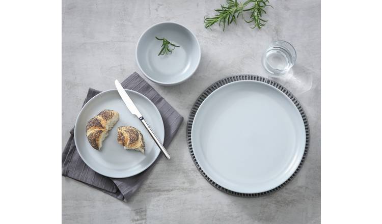 Argos white dinner outlet set