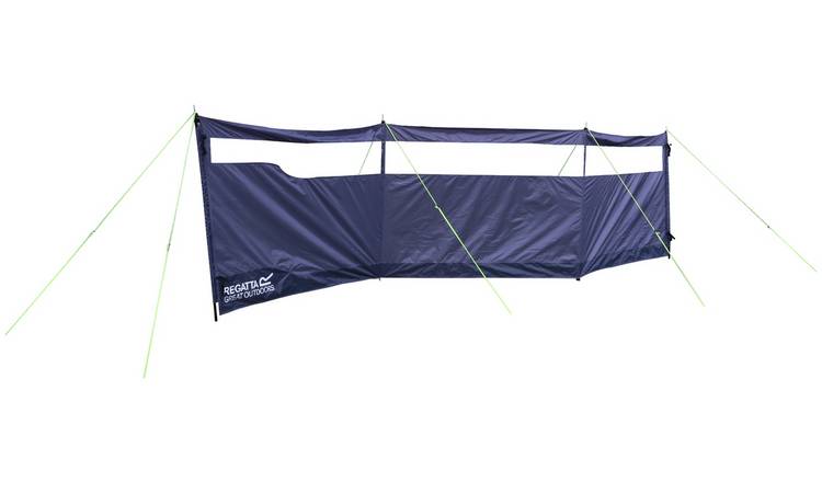 Regatta 4 Pole Steel Windbreak - Lead Grey