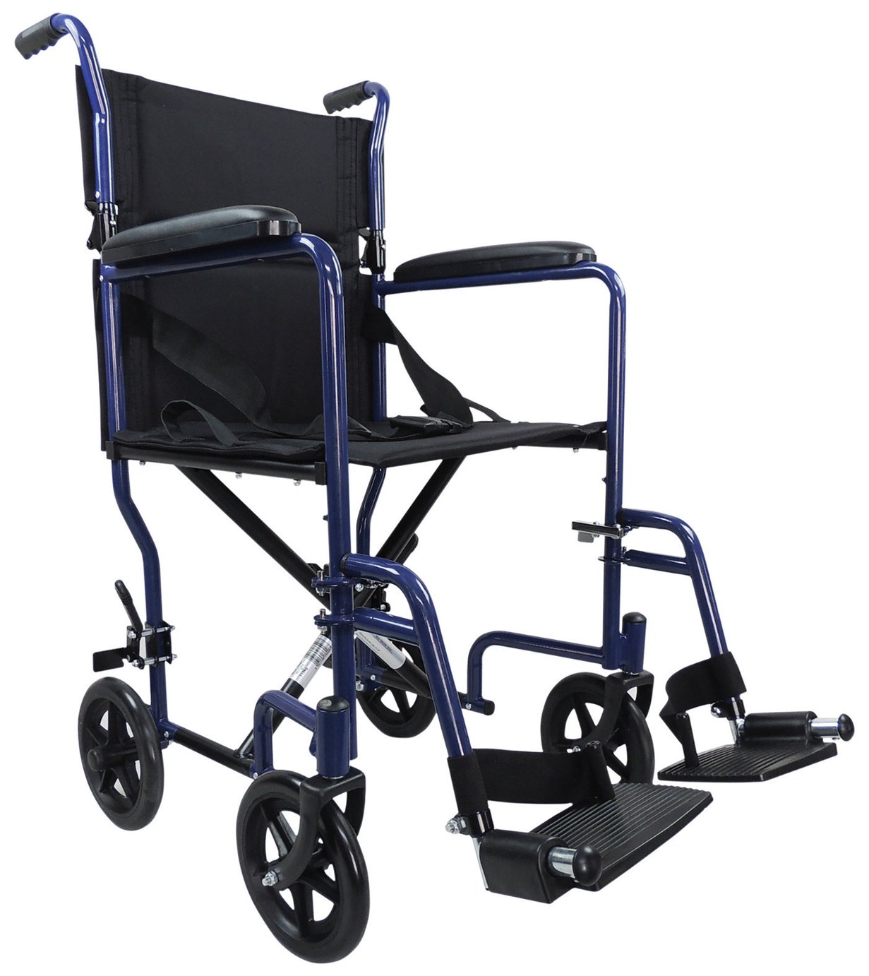 Aidapt Steel Compact Blue Transit Chair