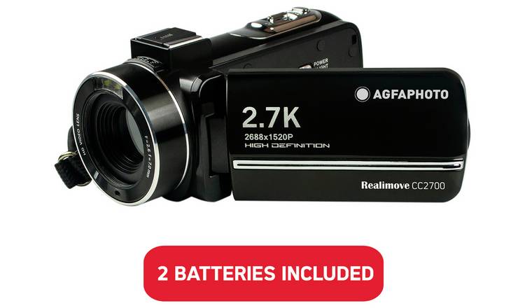 AGFAPHOTO Realimove CC2700 HD Camcorder - Black