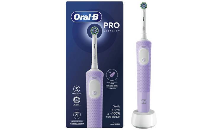 Oral-B Vitality Pro Electric Toothbrush - Purple