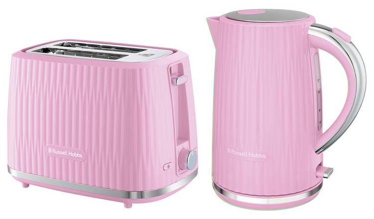 Russell Hobbs Eden Raspberry Pink Kettle and Toaster 27362BU