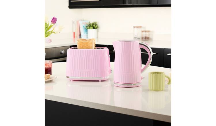 Buy Russell Hobbs Eden Raspberry Pink Kettle and Toaster 27362BU Kettles Argos